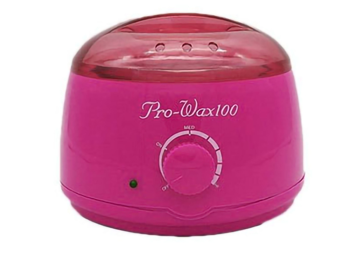 Aquecedor de cera elétrico portátil ajustável 2026 para depilação, rosa, plugue americano, para mulheres e meninas.