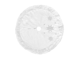1 Peça de Saia de Árvore Estilo Floco de Neve ALLINLESS