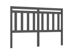 Cabeceira 156x4x100 Cm Pinho Maciço Cinzento MAISON EXCLUSIVE