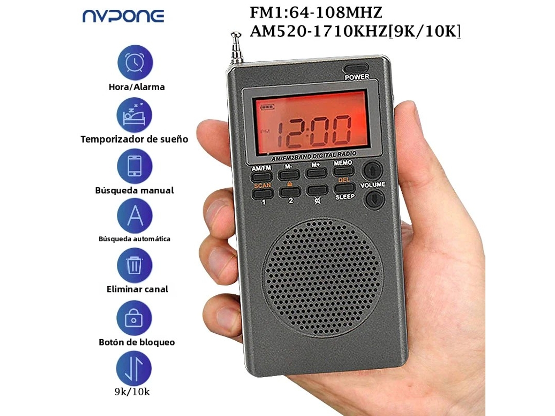 Rádio Portátil Fm/am MDUG