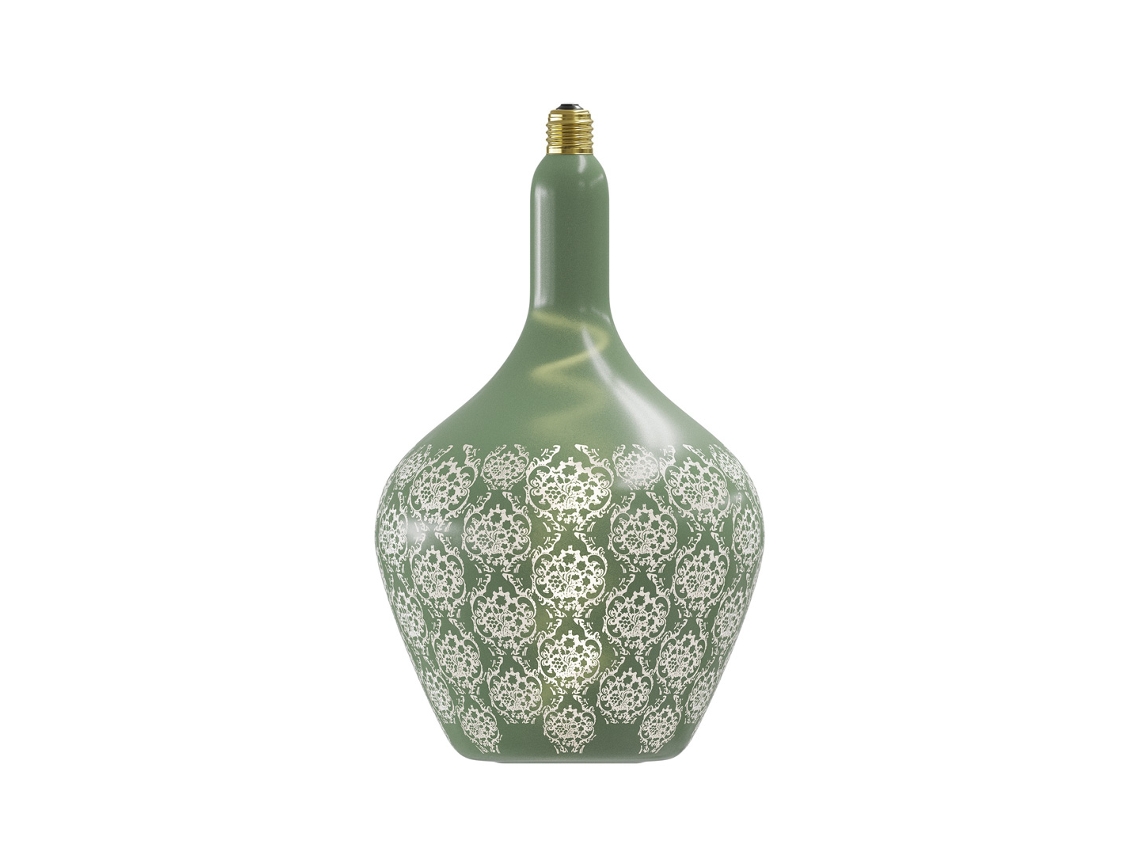 Lâmpada LED Versailles Verde Barroco 5w E27 1800k Calex