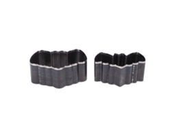 2pcs Matrizes de Corte e Perfuração em Couro com MARCA