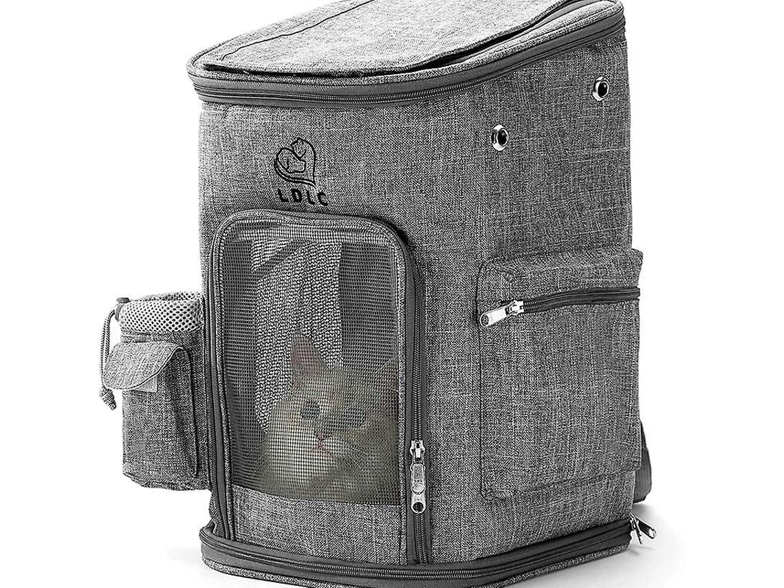 Mochila de Transporte para Gatos e Filhotes, Respirável AQUAFORGE
