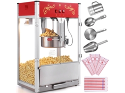 Máquina Para Pipocas De Milho De Mesa Succebuy 1615 W Vermelho 566 X 392 X 862 Mm