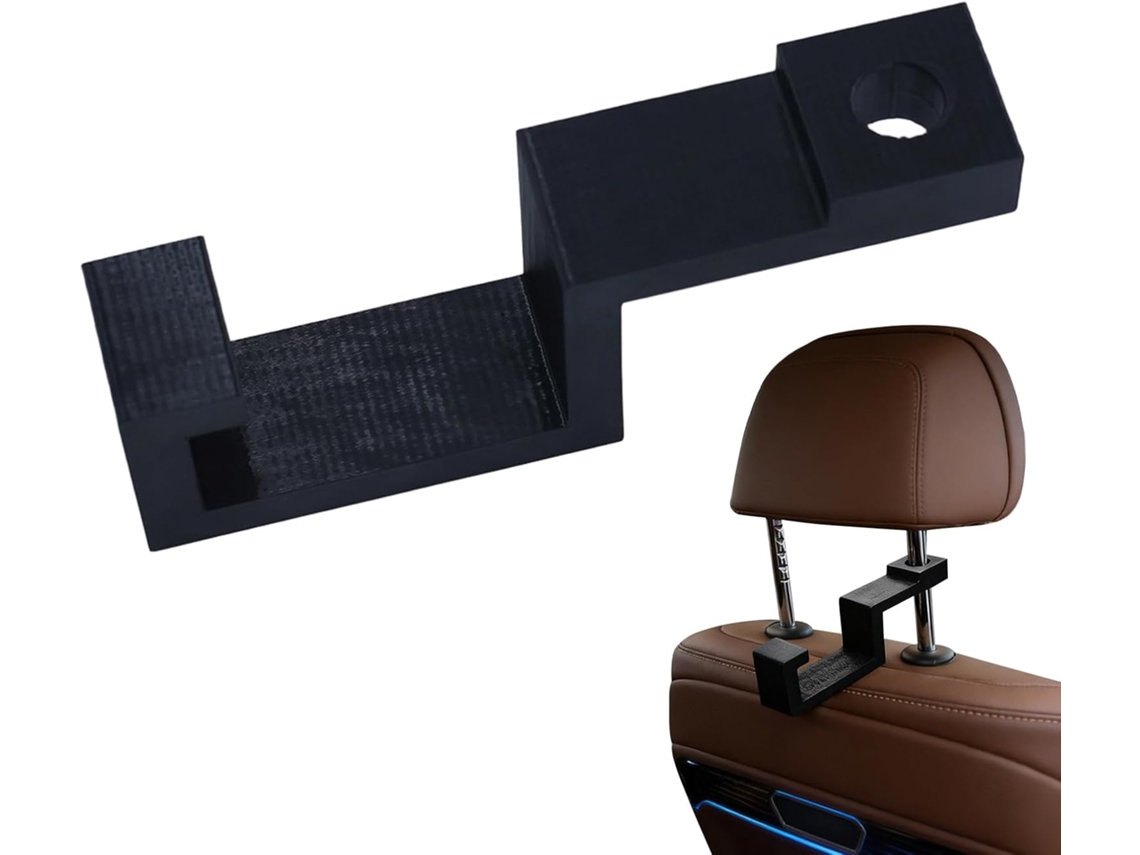 Suporte Para Capacete De Caminhão Com Gancho Para Encosto De Cabeça De Carro, Ideal Para Garagem, Trabalho