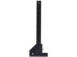 T-linhaal 30 Cm - Léguas De Alumínio - Portátil - Precisão - Mecanismo De Travamento - Materiais De Alta Qualidade - Nível