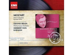 CD Mozart / Dennis Brain, Philharmonia Orchestra, Herbert von Karajan - Horn Concertos (1CDs)