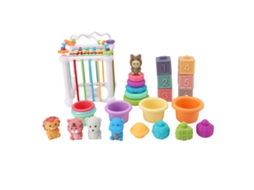 Conjunto De Blocos Macios De Empilhamento Para Bebê Brinquedo Educativo De Aprendizagem Precoce Aquático