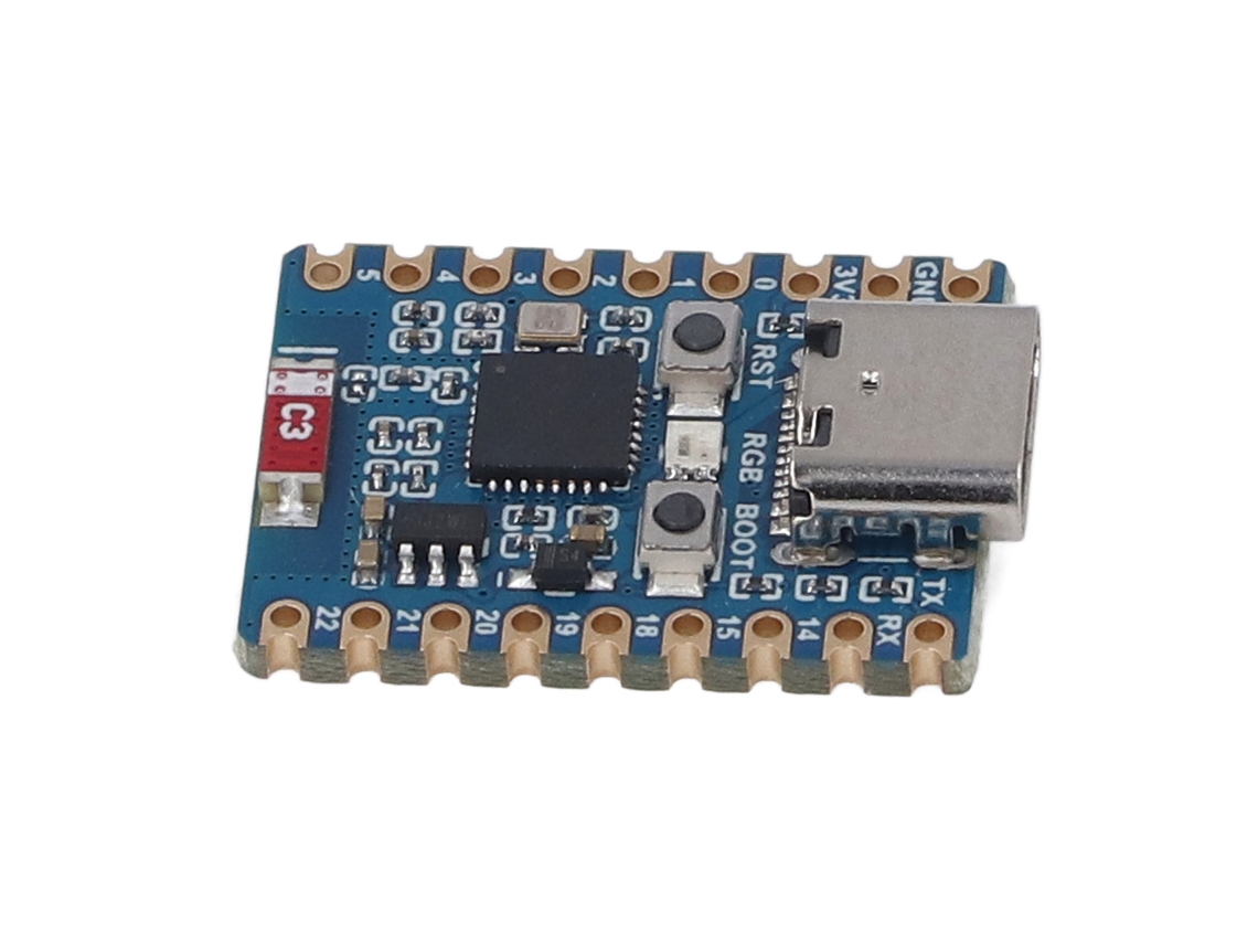 Placa De Desenvolvimento Mini 160mhz 2,4ghz Wifi 6 2 Modos 32 Bits Com Porta Usb Type C