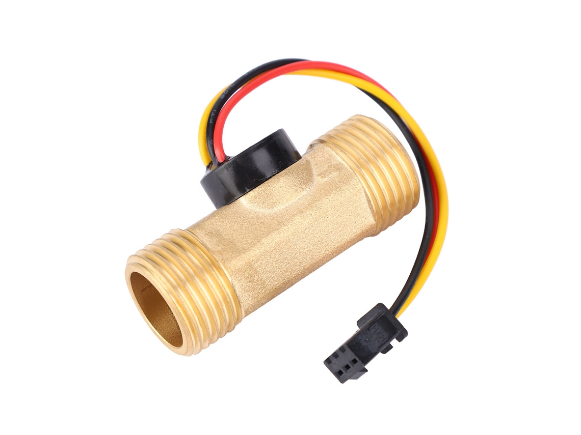 Sensor De Fluxo Com Efeito Hall Laxiscreed Para Contar E Medir De 1 A 30 Litros Por Minuto