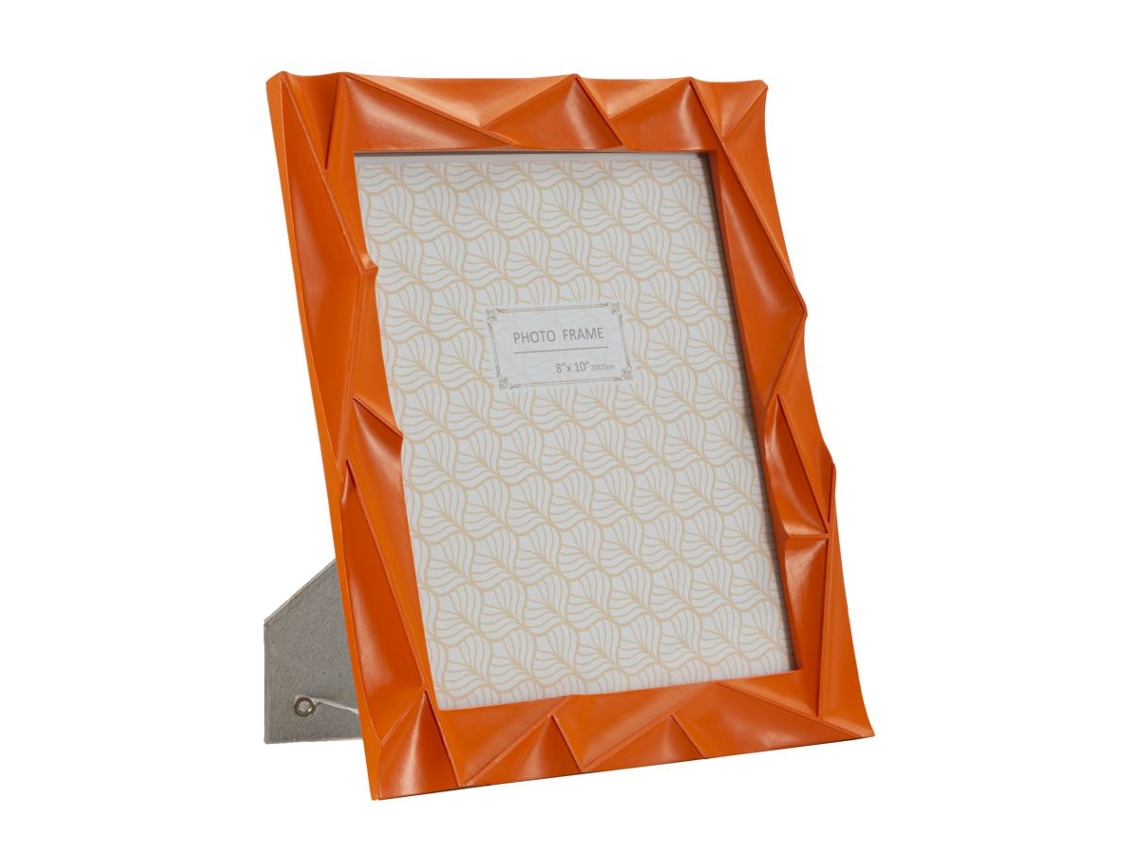 Moldura Laranja Cm 25,8x2x31 (tamanho Interno Da Foto Cm 20x25) Único / Laranja