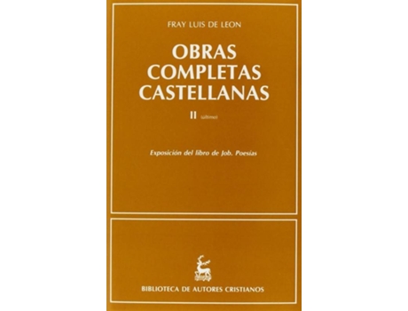 Livro Obras Completas Castellanas (II)