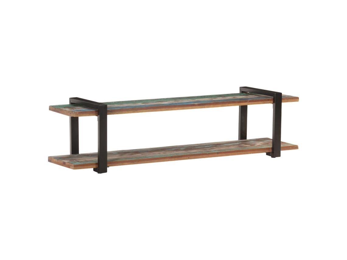 Vidaxl Móvel De Tv 160x40x40 Cm Madeira Recuperada Maciça
