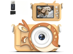 Câmera infantil Mini 2000W Pixel HD Câmera dupla 24 polegadas 16g Tecido Yizhood