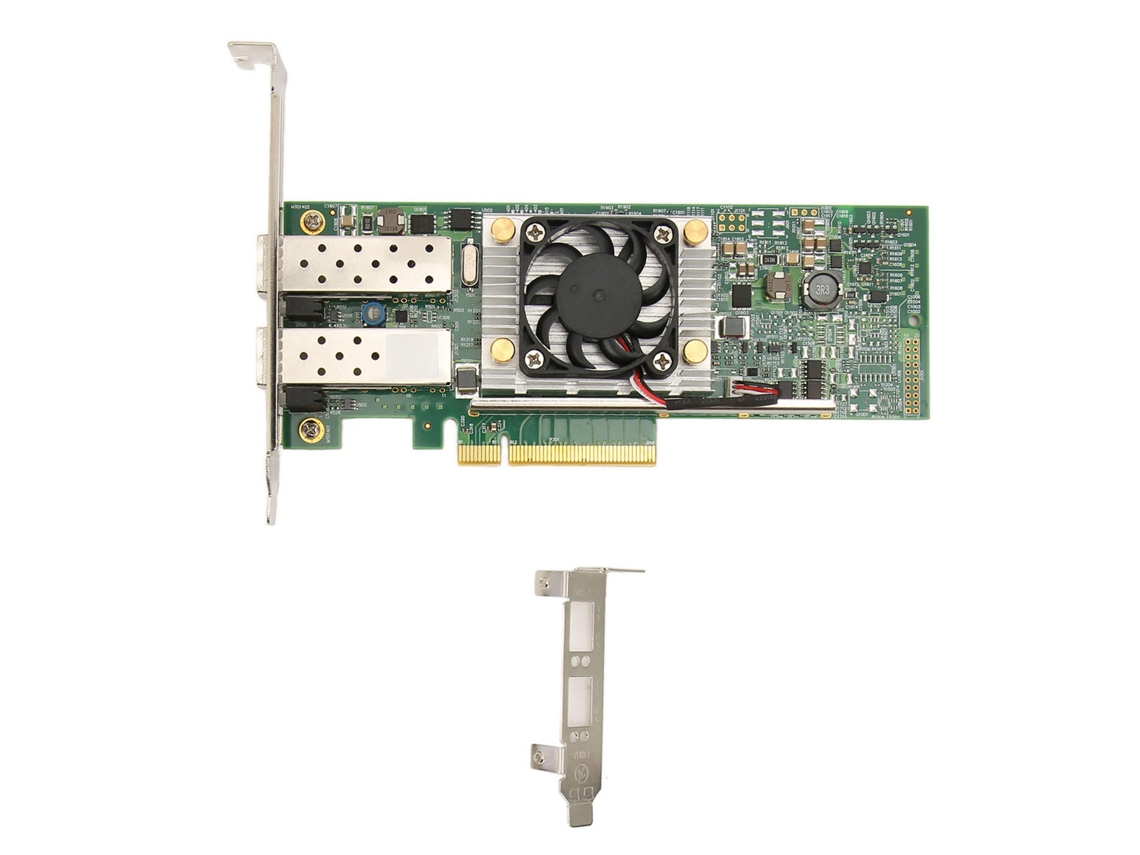 Placa de Rede LAXISCREED 10g Fibra 2 Portos Pcie