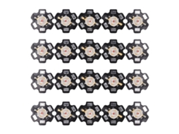 20pcs Chips Led de Alumínio Perolas de Luz Amarela 3 5w 160 180lm para Iluminação Diy