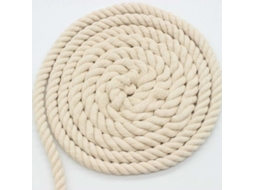 Lurelia Corda Macramê Algodão 10 M X Mm Natural Para Tricô Decoração Diy