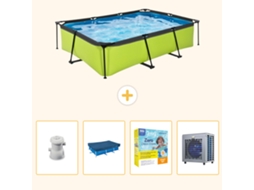 Exit-toys Piscina Exit Retangular - 300x200x65 Cm - 5-peças S258