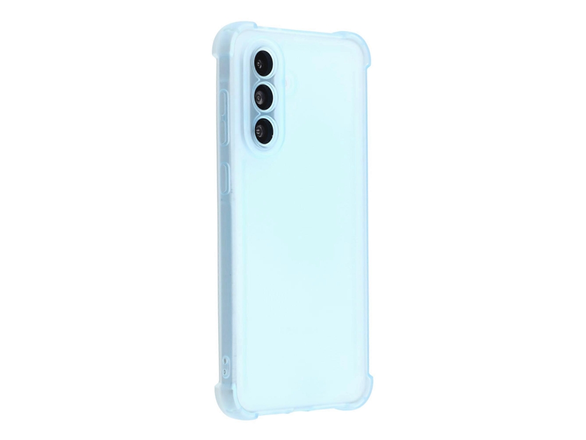 Capa Tkdaddy Para Samsung Galaxy A56 5g, Capa Traseira De Tpu Fosco Com Recortes Precisos, Transparente E Azul