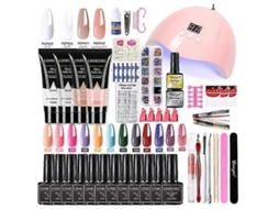 2025 Nail Set 54w Uv Lamp For Manicure With Gel GOKOCO