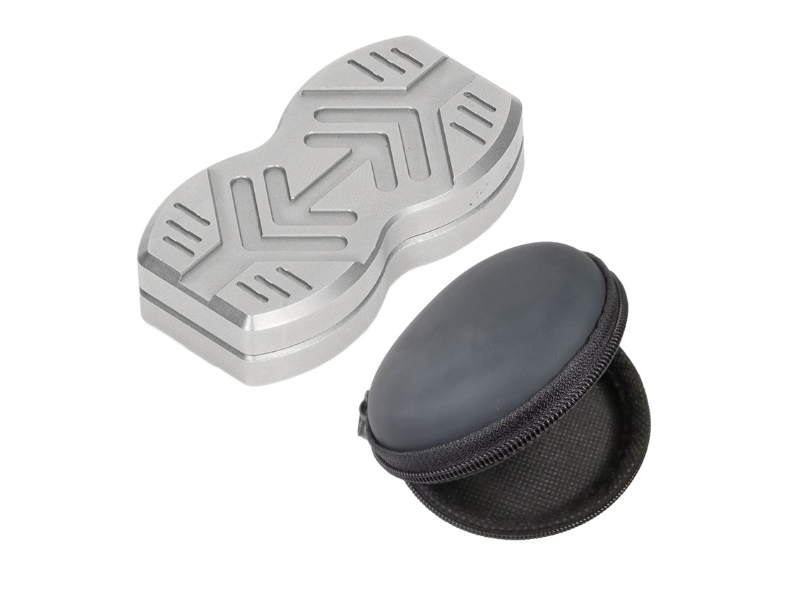 Brinquedo Slider De Pressão Em Aço Inoxidável Para Tdah Alívio De Estresse Adulto
