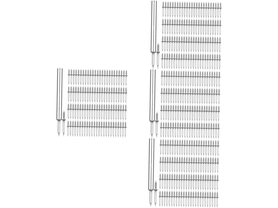 Conjunto De 4 Pregos Cabeça Dupla, Pequenos Para Pendurar Quadros,