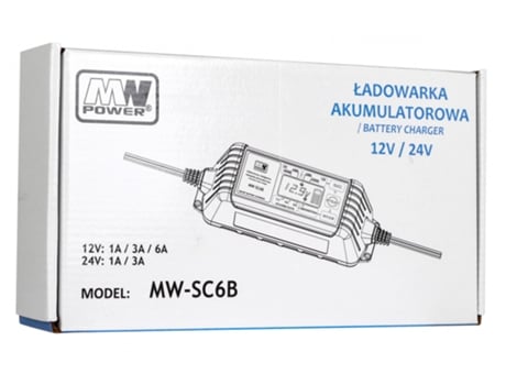 Carregador Com Display Lcd 12v I 24v Mpl Power Elektro