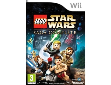Lego Star Wars: Jogo Completo Da Saga Wii