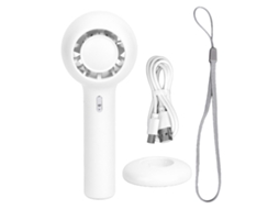 Ventoilha Portátil (carregamento Usb, Função De Aromaterapia) Pequena Ventoilha Recarregável Com Bateria Mínima Portátil