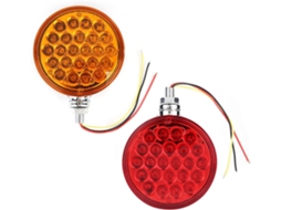 Luzes De Posição Substituição Para Caminhões Com 48 Leds Dupla Face, 48 Leds Smd Com Função Intermitente E Vedação À