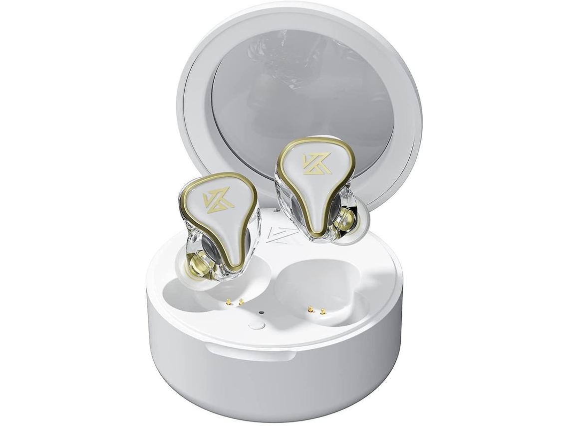 Sk10 Fones Bluetooth 5.2 Tws 2ba2dd Hybrid Cancelamento Ruído Branco