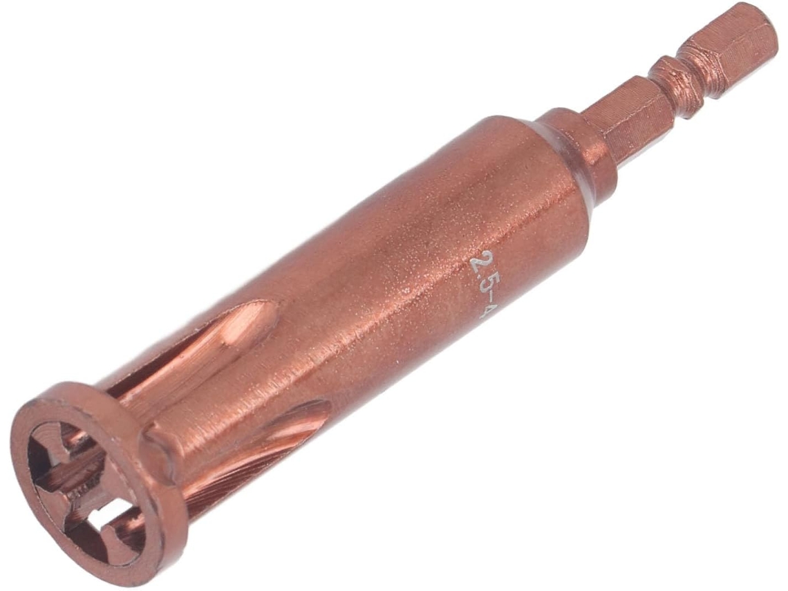 Alicate De Torção De Cabos Elétricos Com Haste Hexagonal, Adaptador De Bits, Decapador E Torcedor De Fios