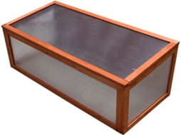 Estufa GARDIUN Madeira I 90x41x32 cm em Madeira e Policarbonato - Knh1202