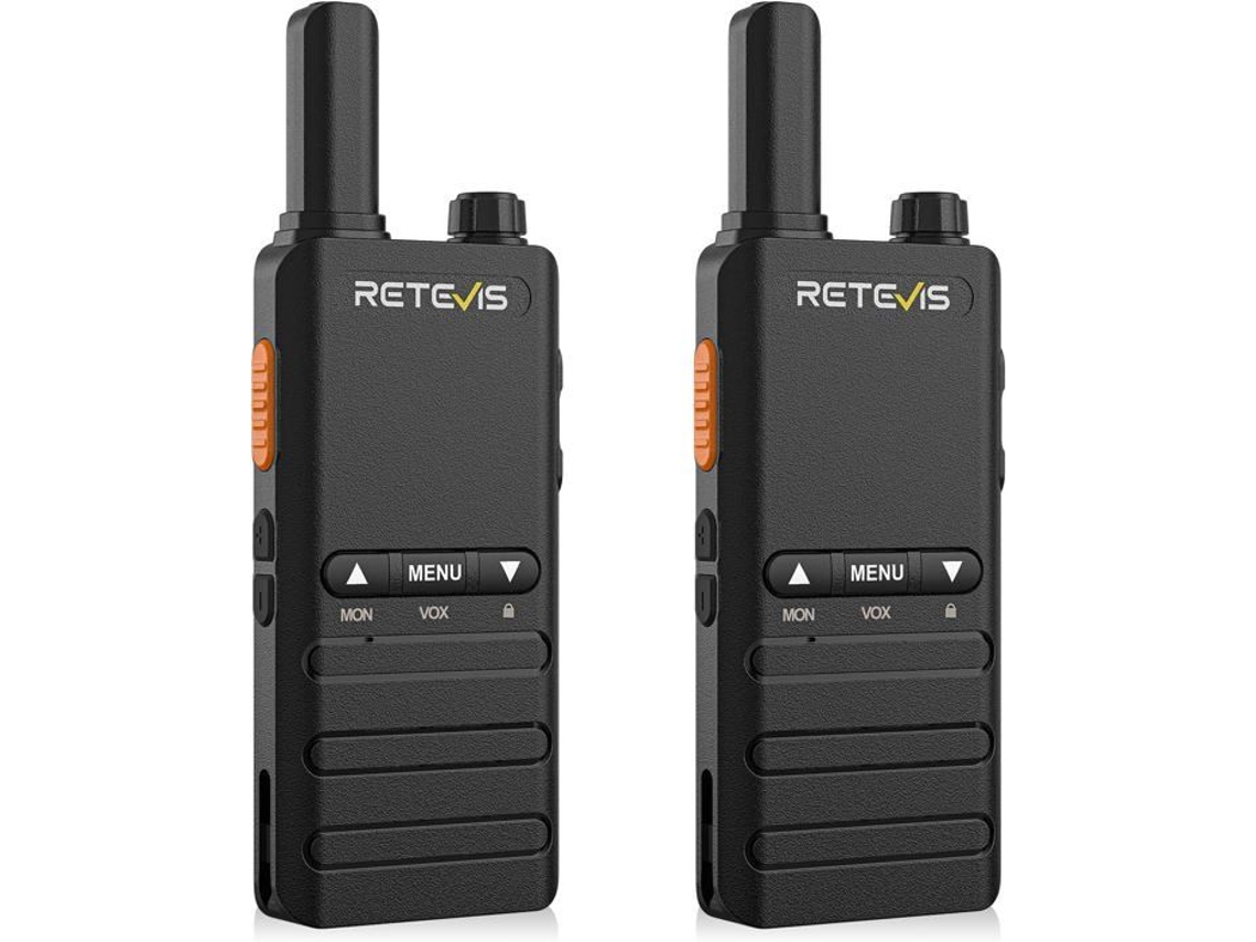 B63b Talkie Walkie, 15mm Fino E Leve, 1620mah, Tipo C, Vox, Alarme De Emergência, Toki Walki Para Família Ao Ar Livre, Camping Retevis