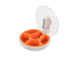Porta Comprimidos Semanal Para 7 Dias, Estojo Medicamentos De Viagem, Ideal Casa, Organizador Comprimidos, Grande Capacidade E R Aquaforge