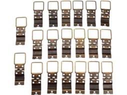 Conjunto De 20 Dobradiças Bronze Estilo Antigo Para Armários E Móveis.