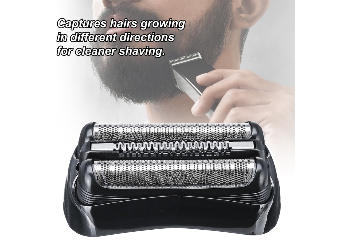 Cabeças De Substituição Para Braun Series 3, Lâmina E Cutter De Afeitadora Trimmer 21b