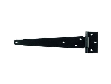 Dobradiça Inglesa Forte Mermier Quincaillerie L30cm Aço Preto Cataforado