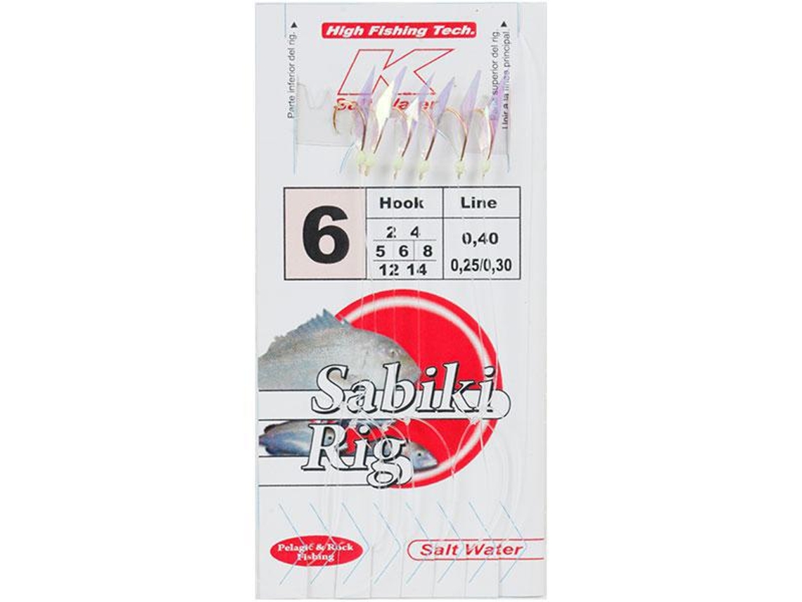Kali Sabiki Rig Sq 6022 6 Hooks