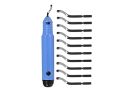 Kit De Ferramentas Para Desbarbar Metal Ferramentas Manuais De Desburring Para Madeira Plástico Alumínio Cobre E Aço