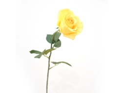 Rosa Artificial Amarela para Decoração de Casamento e Fotografia LAXISCREED
