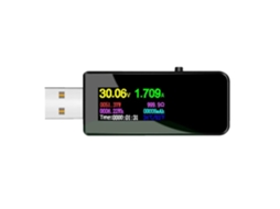 Testador Usb 13 Em 1 Com Indicador De Corrente E Tensão Amperímetro