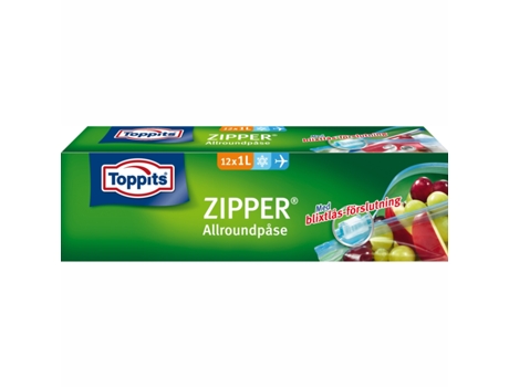 Zíper 1L 12Pcs Dfp TOPPITS