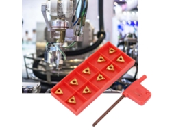 Laxiscreed 11ir A60 Insertos De Carboneto Para Roscas Externas E Torneamento Cnc