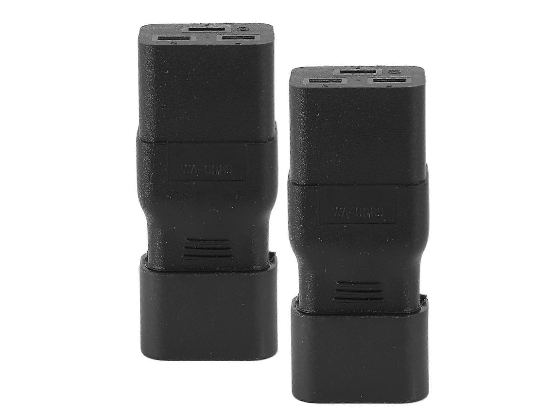 Adaptador De Alimentação Iec320 C14 Para Iec320 C19 Para Servidor Pdu, Plugue De Conversão Para Ups Hengjian