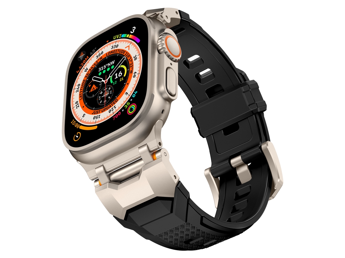Bracelete para Apple Watch 42/44/45/49mm XIAOMOYU (preto Titânio)