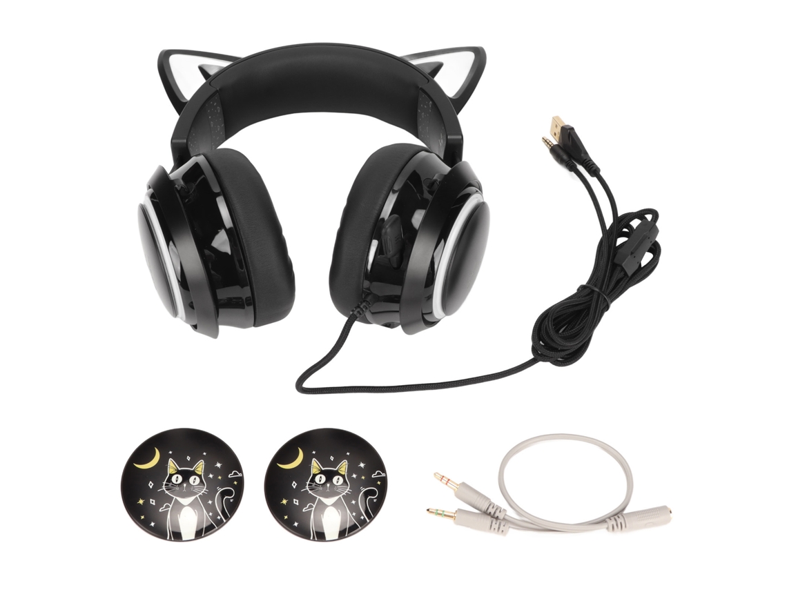 Fone de Ouvido Gamer LAXISCREED com Luzes e Microfone