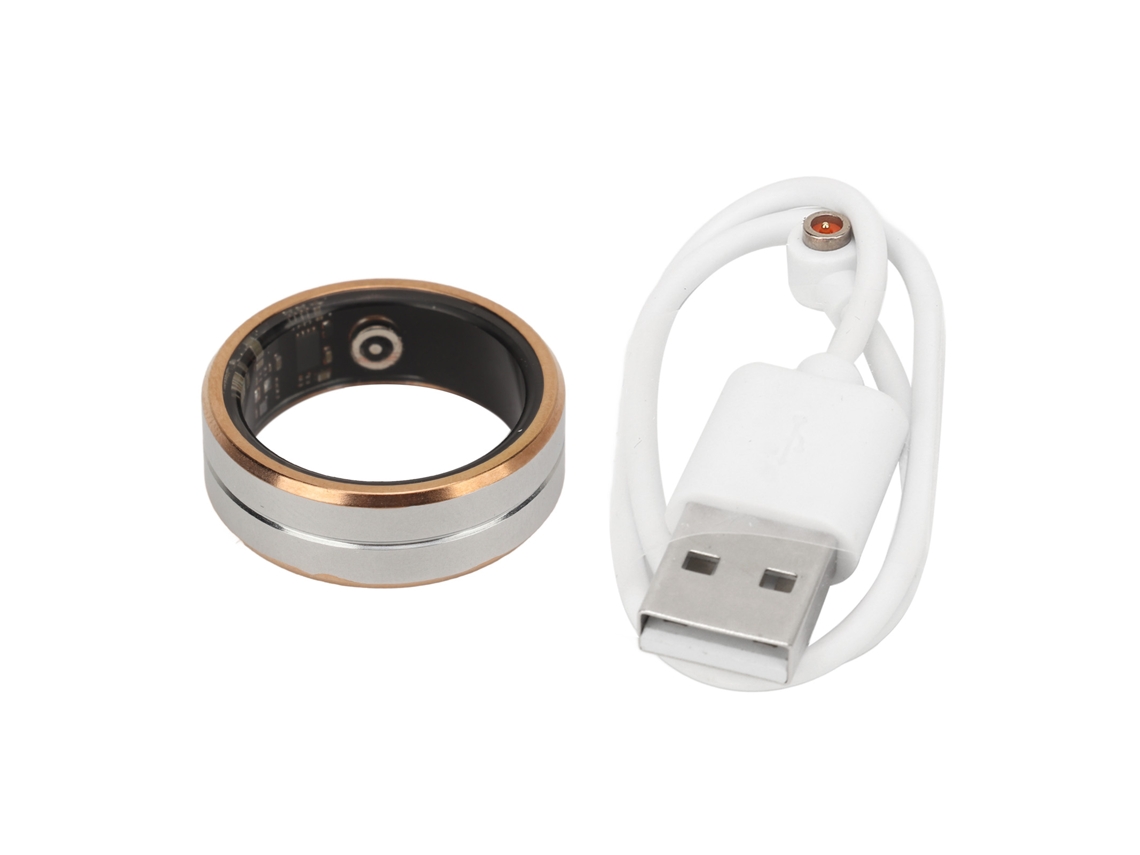Smart Health Ring With App Sleep Monitoring Step Counting Camera Control Ip68 Waterproof Smart Ring Fitness Tracker For Men Women Silver Gold Type 10
