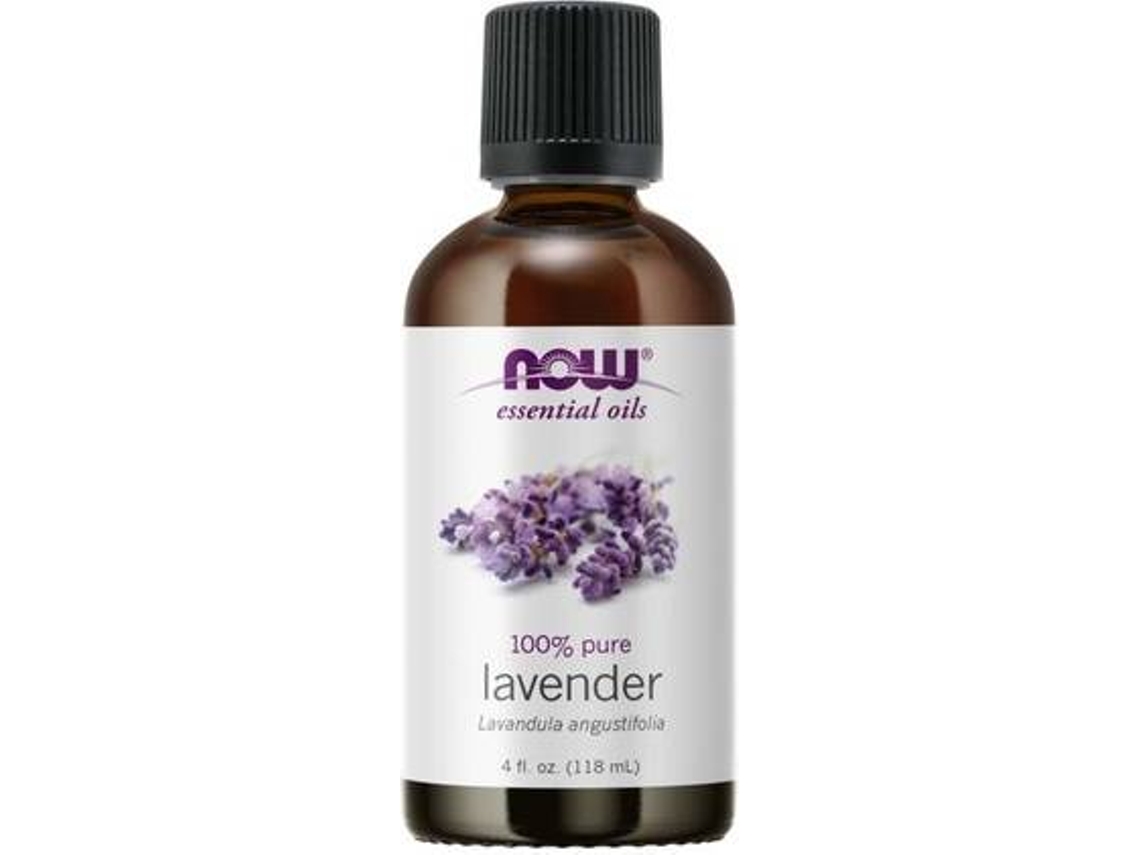 Óleo Essencial NOW Essencial De Lavanda (118 ml de óleo essencial (Lavanda))