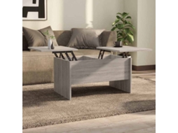 Vidaxl Mesa De Centro80x50x42,5cm Derivados De Madeira Cinzento Sonoma